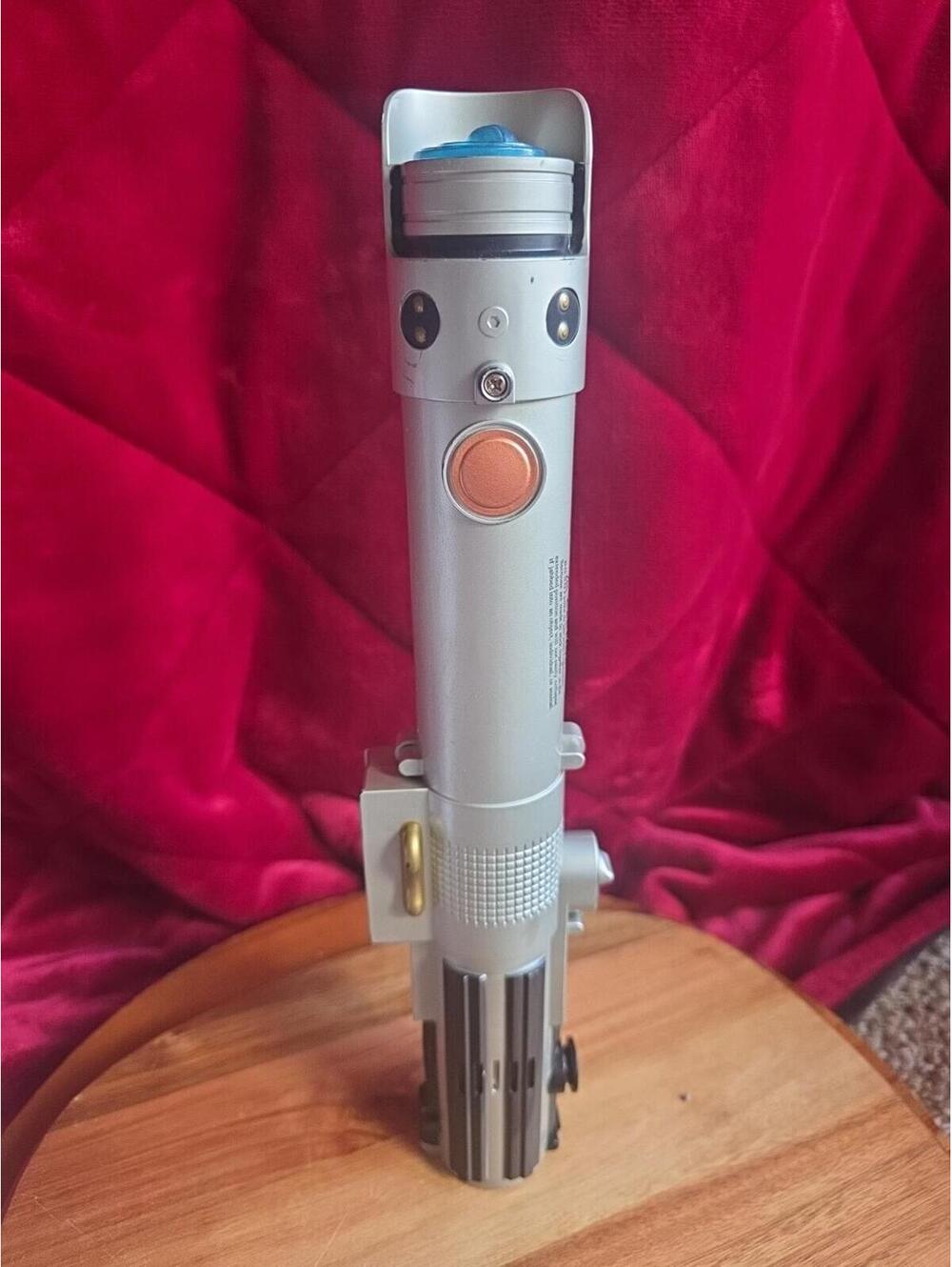 Vintage 2006 Hasbro Star Wars Blue Lightsaber Retractable Anakin Skywalker C086D